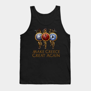 Make Greece Great Again - Ancient Greek Hoplites Tank Top